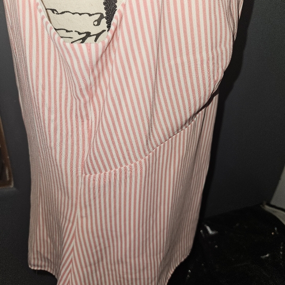 Covington Womans Striped Blouse Size 18 - Picture 9 of 11